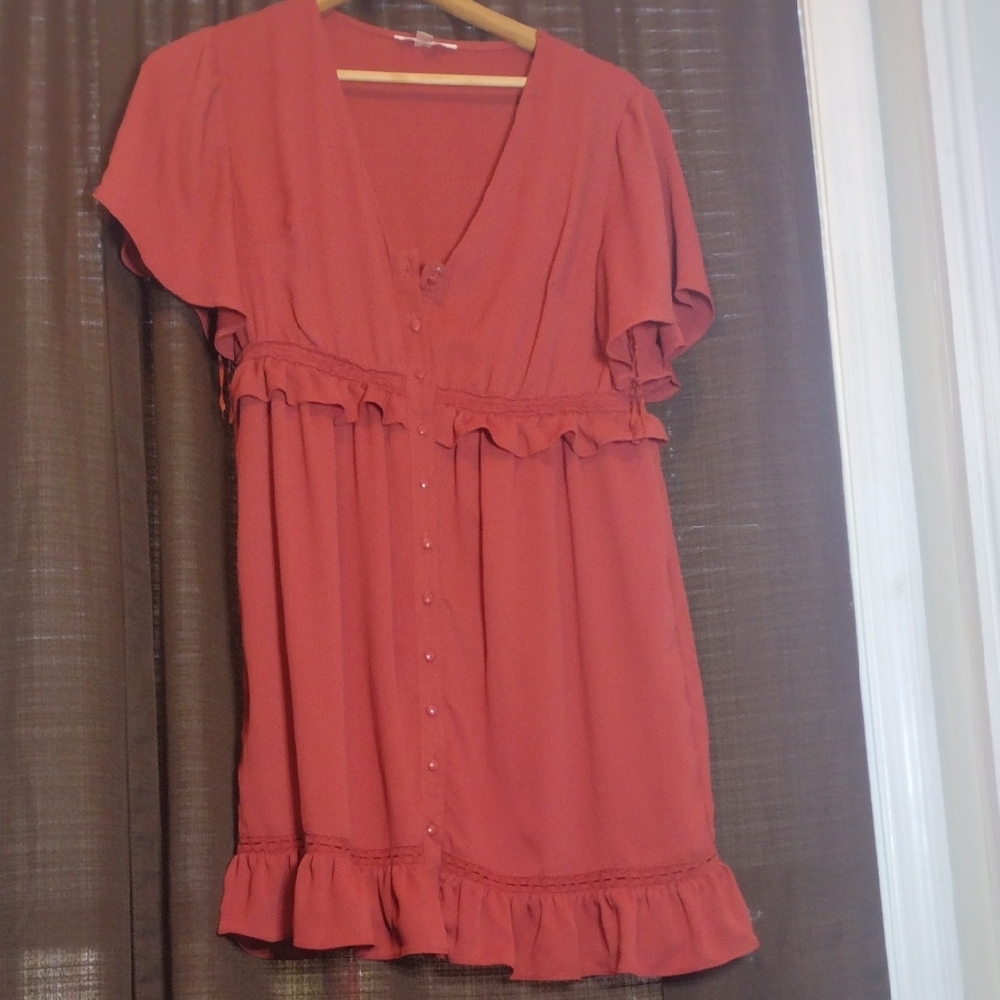 Mi ami Ruffle  Dress